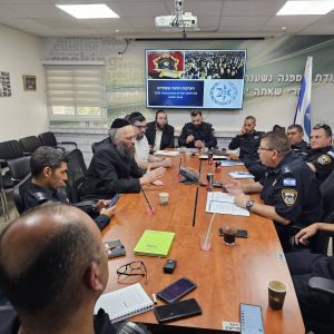 ההכנות הקדחתניות להילולא בחפק המשטרה